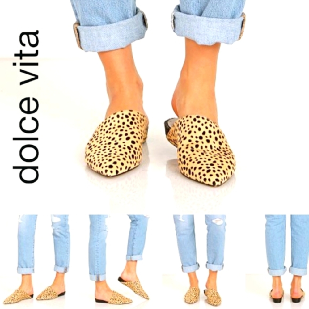 dolce vita Gregg Flats, Size 10M, Leopard Print